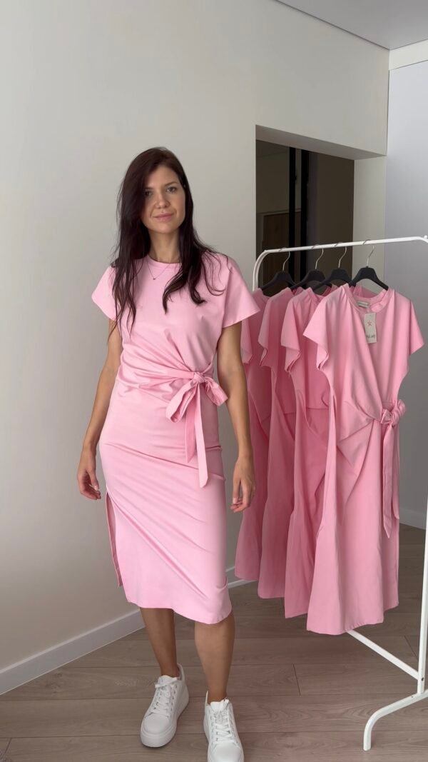 Baby pink suknelė - Image 2